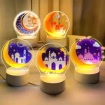 EID Mubarak 3D Acrylic Night Lamp