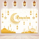 Ramadan Mubarak Backdrop for 2024