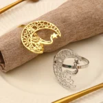 Moon Eid Mubarak Napkin Rings