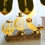 EID Mubarak Candlestick Ramadan Decoration