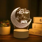 Ramadan Mubarak 3D LED Lamp
