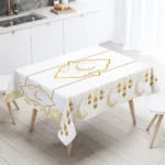 Tablecloth EID Mubarak Decor For Home 2024