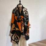 Luxury Double-Sided Winter Scarf: Thickened Warmth with Cashmere Feel