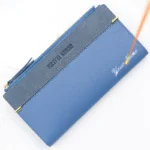 Long Women's Wallets: Personalized Name Engraving, Clutch with Zipper Coin Pocket