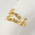 2pcs Ramadan Kareem Napkin Rings