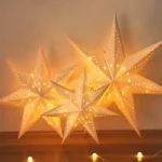 Hollow Out Star Window Grille Night Light