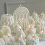 Geometric 3D Shaped Candle Silicone Mold: Create Artful Ambiance at Home