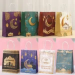 Eid Decorations Festive Gift Bags & Candy Pouches for Ramadan Kareem 2024