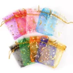 Moon and Star Organza Bags: Elegant Gift Packaging