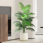 Large Artificial Palm Tree: Lifelike Tropical Plant for Home and Garden Decor