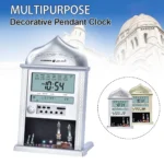 Islamic Prayer Clock with Azan: Digital Alarm Clock for Table Decor