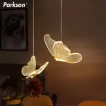 LED Indoor Lighting Nordic Golden Butterfly