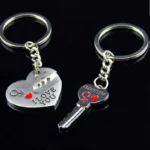 Couple Key Chain Ring