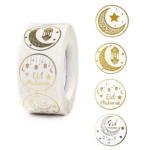 Eid Mubarak Roll Stickers: Festive Seals for Eid