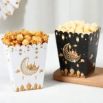 Eid Popcorn Box Candy Bag Biscuit Gift Box
