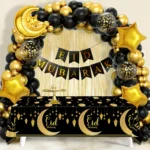 Eid Mubarak Balloon Garland Arch: Stunning Eid Decoration