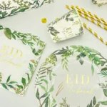 Green Gold Eid Mubarak Decoration: Celebrate Eid Al-Fitr with Style