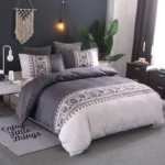 Luxurious Bedding Set: Single, Double, Queen, and King Sizes Available