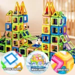 Magnetic Building Blocks: Big and Mini Size DIY Magnets Toys for Kids