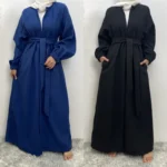 Islamic Winter Coat: Arabic Cardigan Abaya