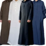 Muslim Jubba Thobe: Traditional Robe with Moroccan Caftan Influence