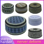 Embroidered Cotton Prayer Hats: Traditional Headwear for Islamic Devotion
