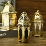 Eid Windproof Candlestick LED Night Lights: Enhance Your Eid Mubarak Decor