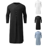 Muslim Clothing Jubba Thobe: Loose-Fit Robe