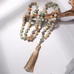 Islamic Rosary Tasbih: 99 Beads Amazonite Prayer Beads