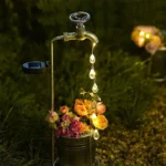 Solar-Powered Water Faucet Light: Charming Outdoor Decoration